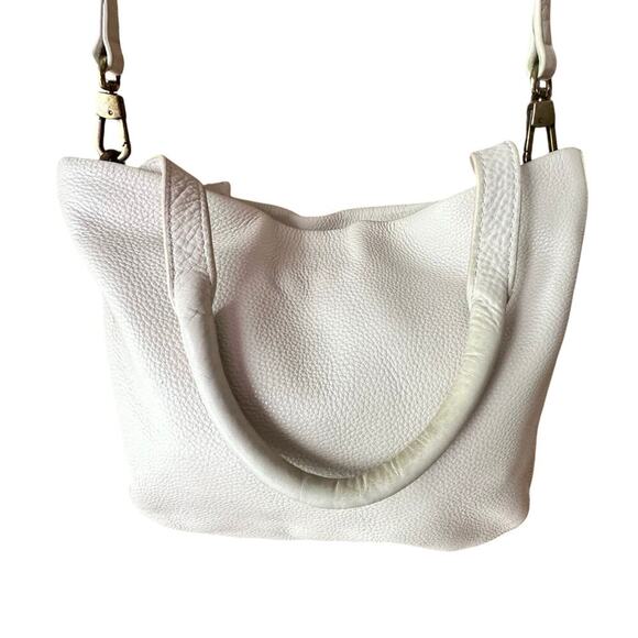 THE SAK COLLECTIVE x Womens White Leather Crossbody Purse - Picture 1 of 8